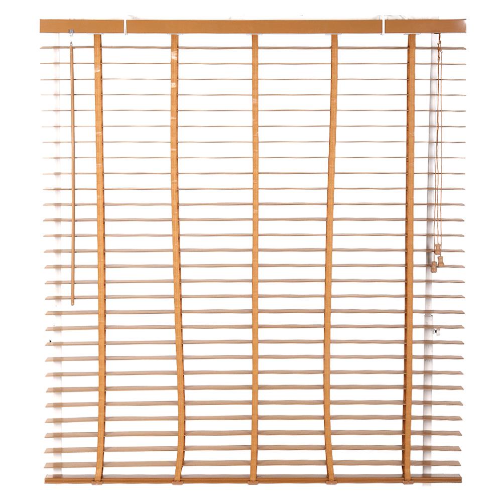 Homebase HLS Rèm/màn cửa cuốn FAUX WOOD bằng nhựa PVC 120X130CM màu nâu