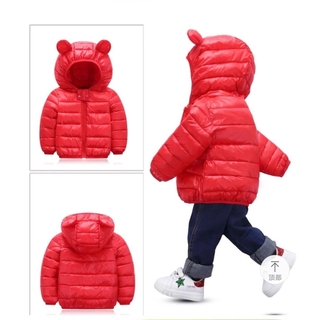 Áo phao tai gấu siêu nhẹ