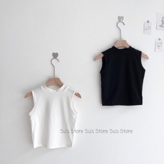 Áo ba lỗ cổ 3 phân