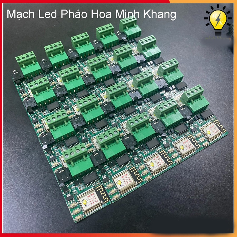 Mạch Led pháo hoa Minh Khang 5v nhiều hiệu ứng đẹp 2022