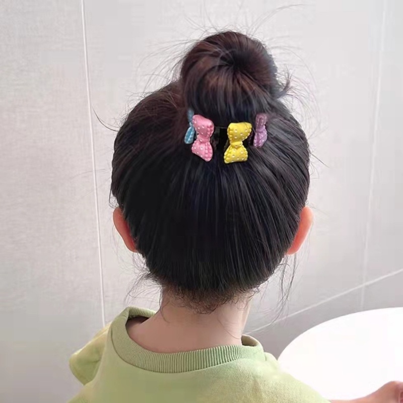 Kẹp Tóc Đuôi Ngựa Cố Định Lưng Cao Thời Trang Mùa Hè Cho Bé Gái Giá Rẻ