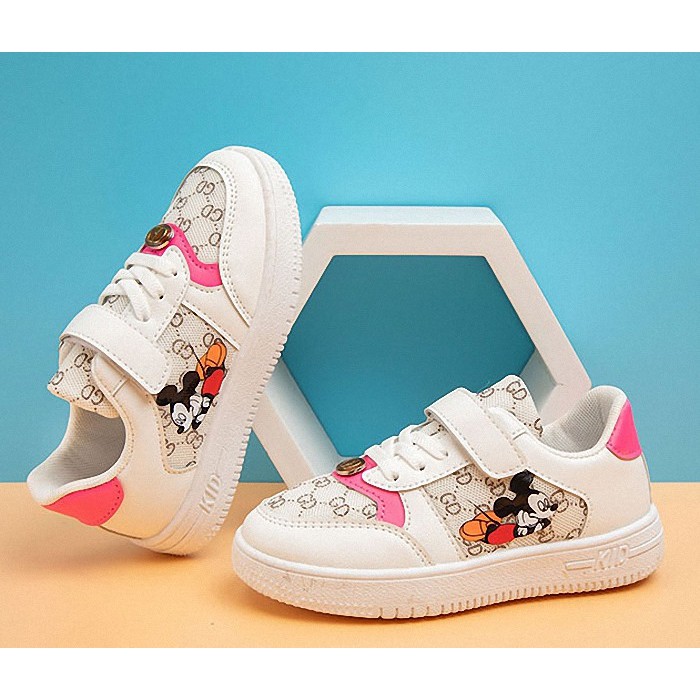 giày thể thao cho bé gái in hình Mickey size 27-37 mã 027