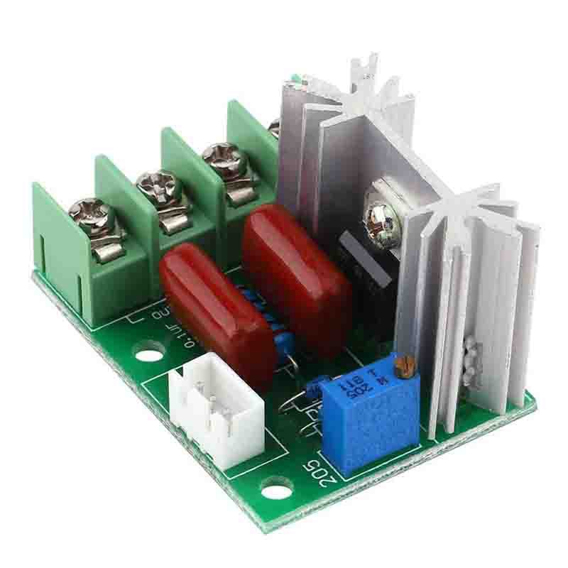 Bộ điều chỉnh điện áp điện tử AC 220V 2000W SCR công suất cao điều khiển tốc độ động cơ