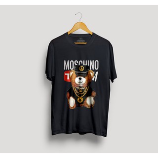 Áo thun in hình gấu moschino siêu xịn