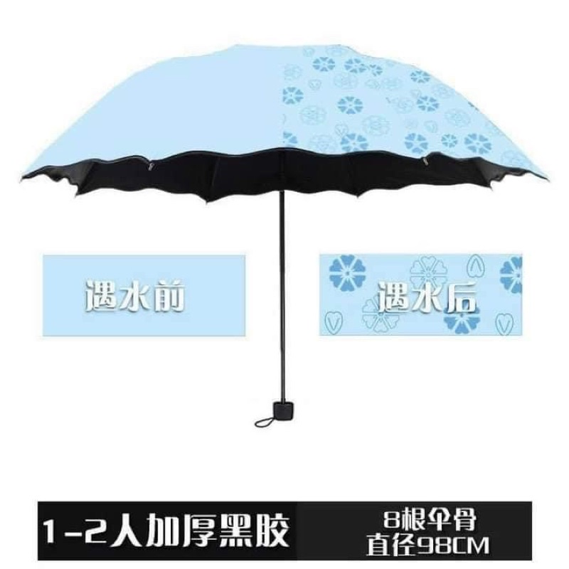 Ô Dù Gặp Nước Nở Hoa Hót Hít Gấp Gọn Tiện Dụng