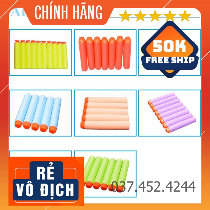 Đồ chơi nhập vaiFreeshipSet 100 cái que xốp mềm nhiều màu dùng cho đồ chơi trẻ em