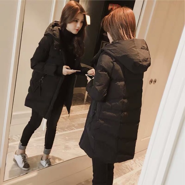 Áo phao dáng dài sành điệu QCCC