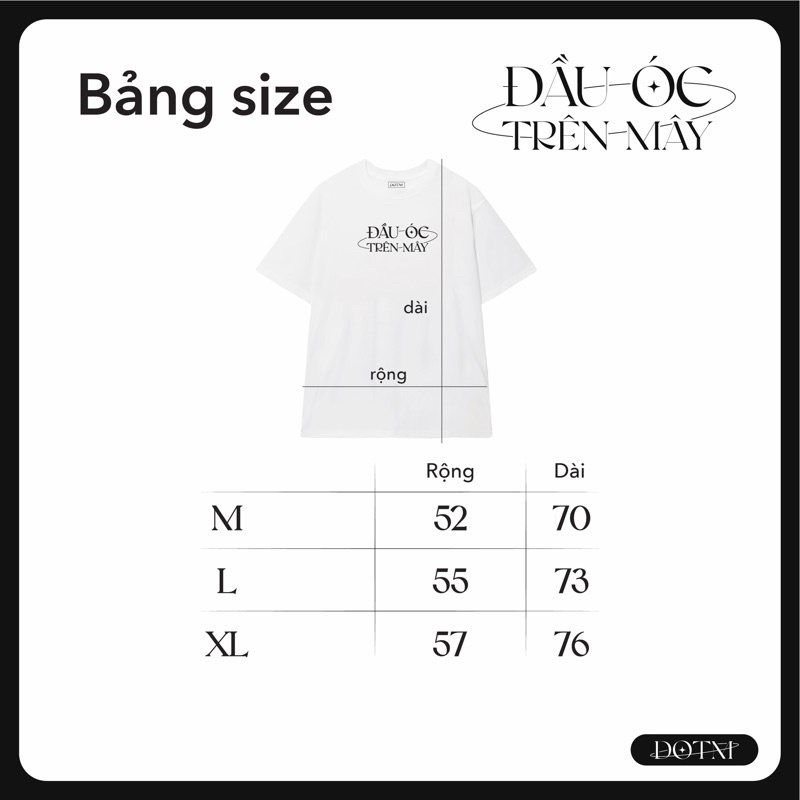 Áo Đầu óc trên mây / Head in the clouds