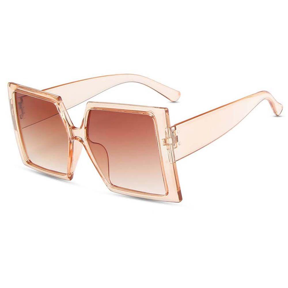 JARRED Kính Mát Gọng Lớn In Họa Tiết Da Báo Sang Trọng Phong Cách Âu Mỹ Cho Nữ