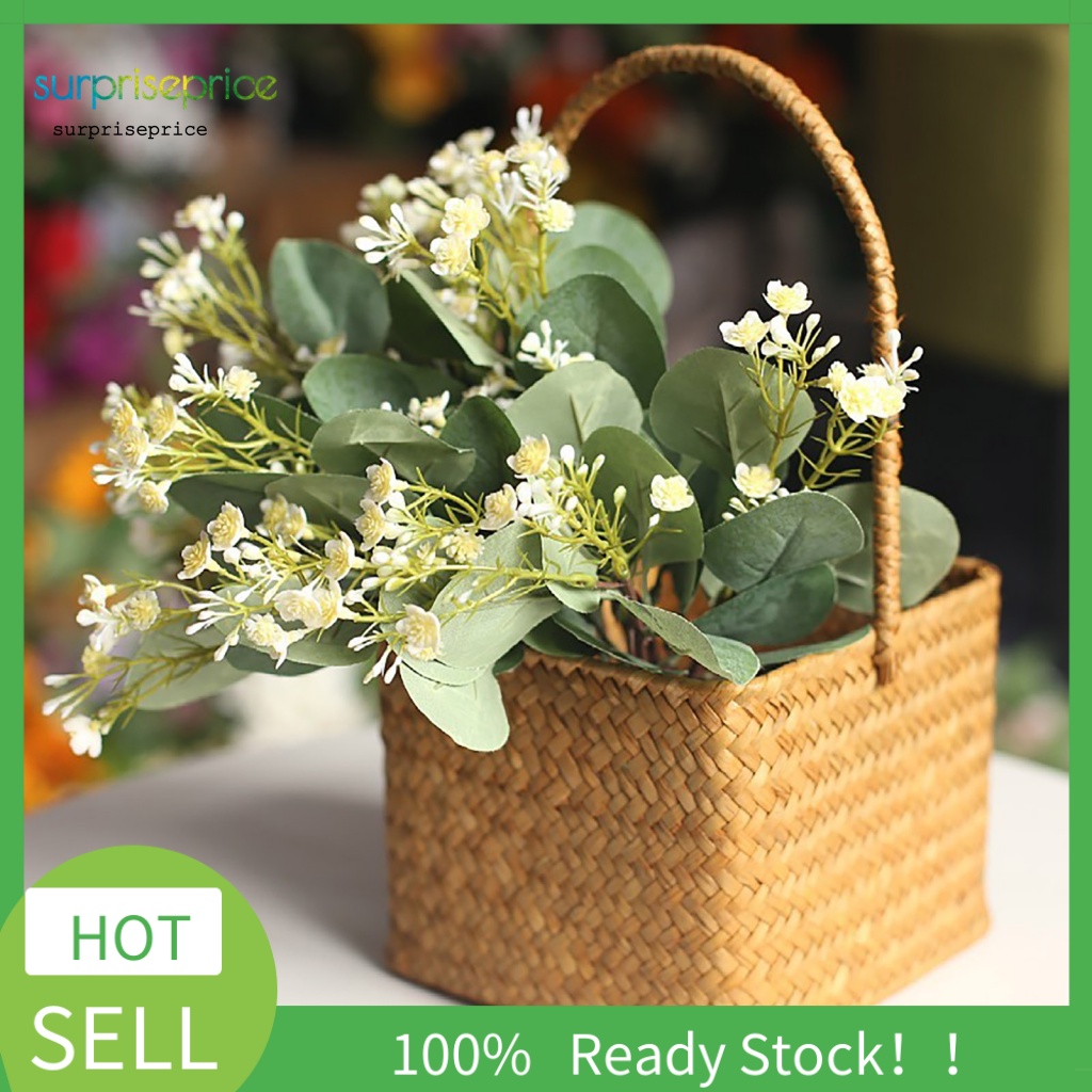 Cành Khuynh Diệp Nhân Tạo Dùng Trang Trí Tiệc / SPA