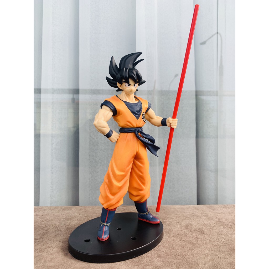 Mô hình Dragon Ball Songoku Cầm Gậy Cao 22cm Siêu Rẻ