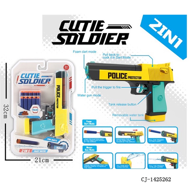 Đồ chơi tập làm police nước cho bé