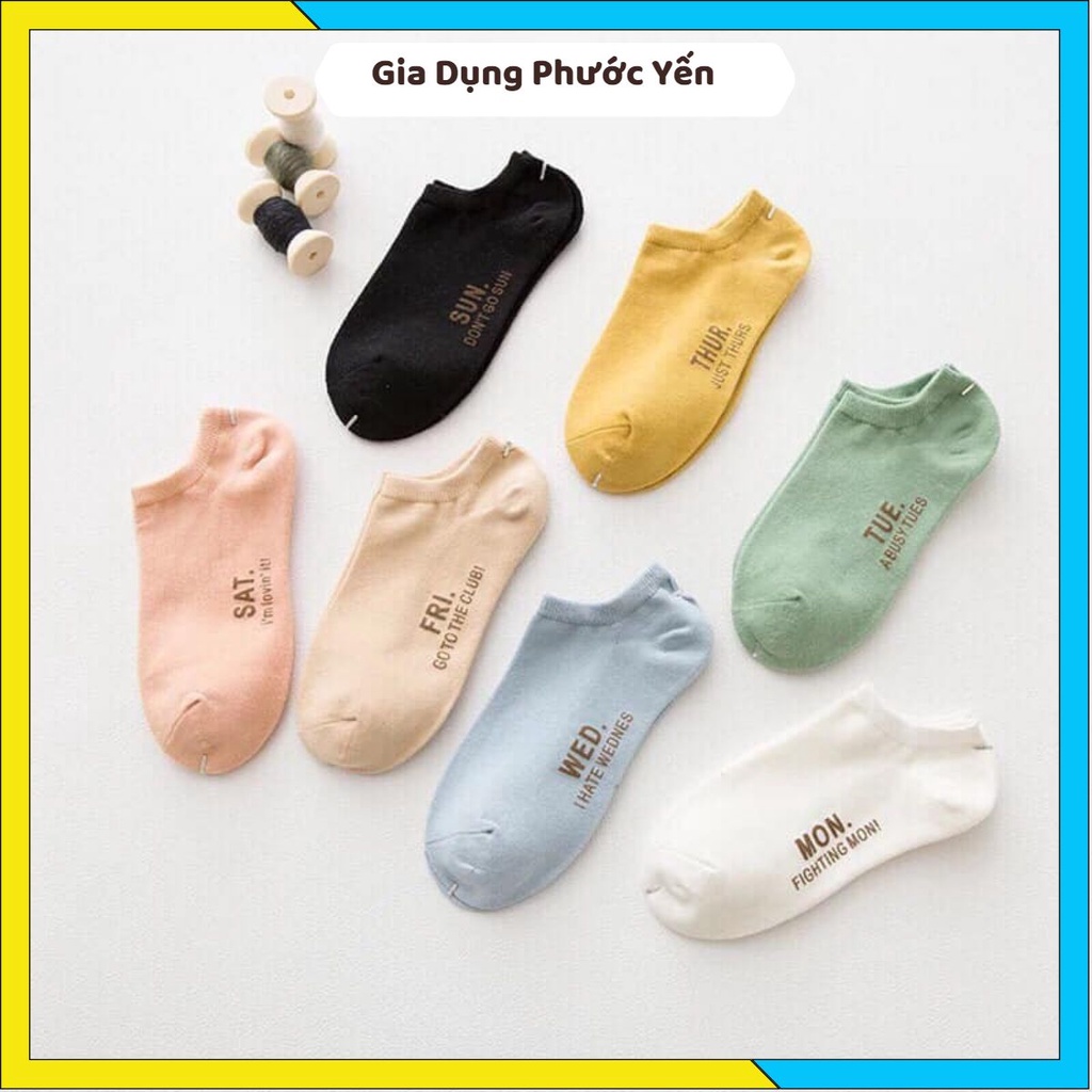 Tất, vớ tuần 7 ngày cho cả nam và nữ