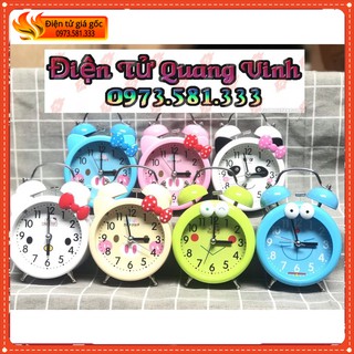 [SIÊU SALE] Đồng hồ báo thức để bàn chuông reo lớn cute