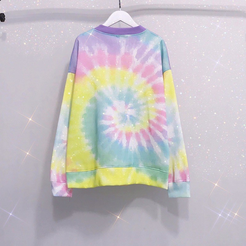 Áo cardigan loang màu / cardigan tiedye unisex