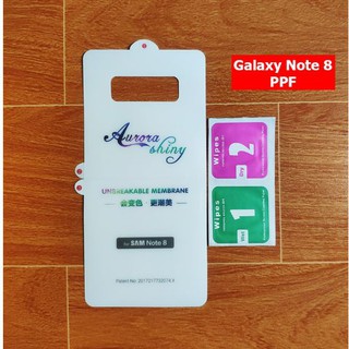 Miếng Dán Mặt Lưng PPF Dành Cho Samsung Note 8