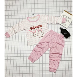 [SALE] Bộ Dài Tay Cho Bé Gái, Bé Trai Minky Mom Thun Lạnh Họa Tiết Kẻ Ngang K.Long, Bộ Quần Áo Trẻ Em Thu Đông MKMTD230