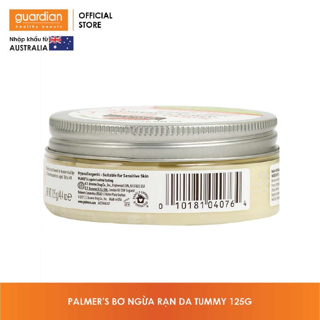 Bơ đậm đặc ngừa rạn da Palmer's Tummy Butter for Stretch Marks 125g