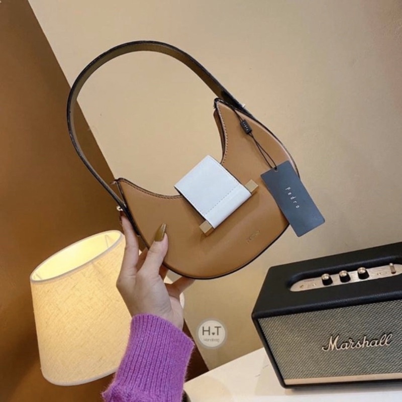 Túi  Pê Đờ Rô dáng bầu đeo vai size 20cm chuẩn loại 1