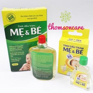 Tinh Dầu Tràm Mẹ và Bé