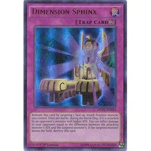 Thẻ bài Yugioh - TCG - Dimension Sphinx / MVP1-EN023'