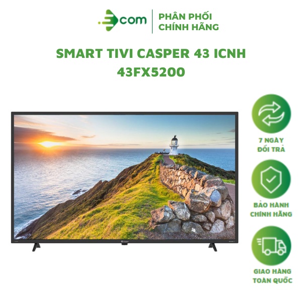 Smart Tivi Casper 43 inch 43FX5200 Hệ Điều Hành Linux