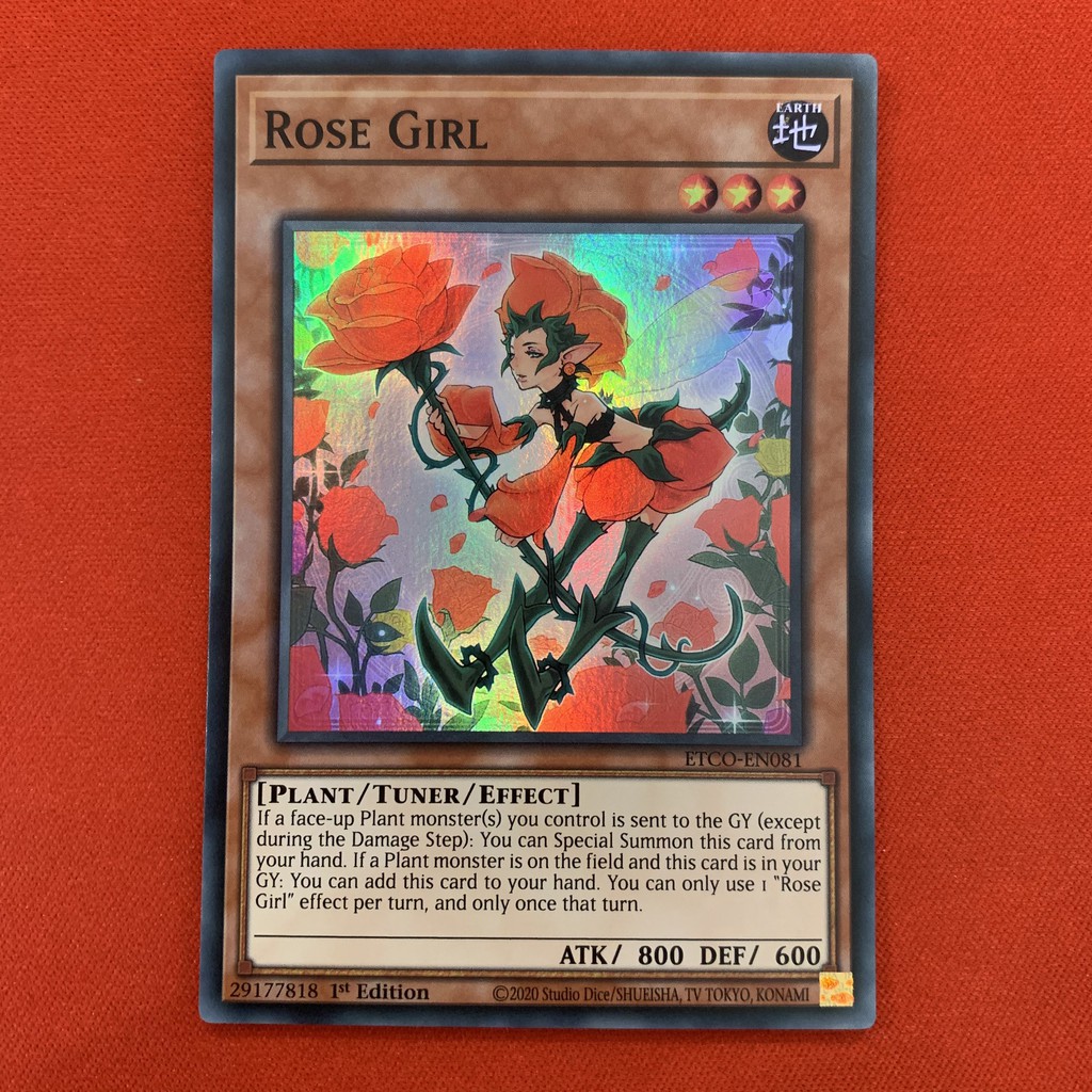 [EN][Thẻ Bài Yugioh Chính Hãng] Rose Girl