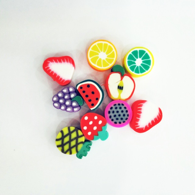 (Sỉ 6k) 10 vòng tay gốm hình trái cây | BigBuy360 - bigbuy360.vn