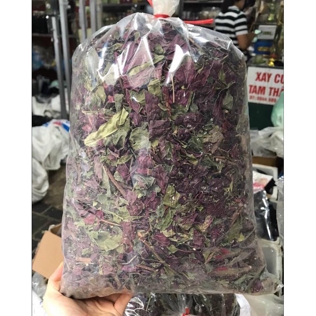 Lá đơn đỏ khô túi 1kg