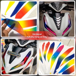 [SIÊU ĐẸP] CẶP TEM DÁN CHOÁ ĐÈN DEMI VARIO 2018-2020 KHÔNG BAY MÀU - dochoixemay