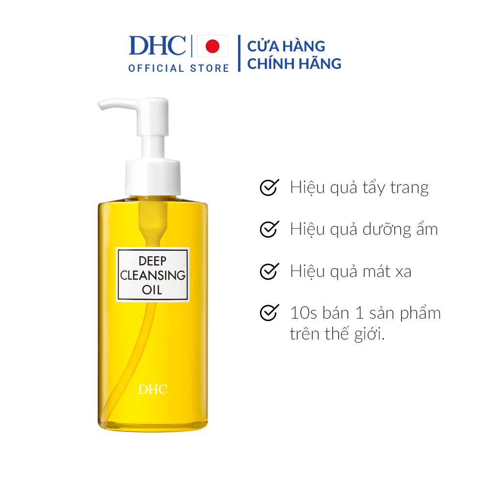 [Mã FMCGMALL -8% đơn 250K] Dầu tẩy trang Olive DHC Deep Cleansing Oil (M) 120ml | BigBuy360 - bigbuy360.vn