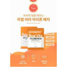 Mặt nạ mắt Prreti real Vita Hydrogel Eye Patch set 2 gói nội địa Hàn