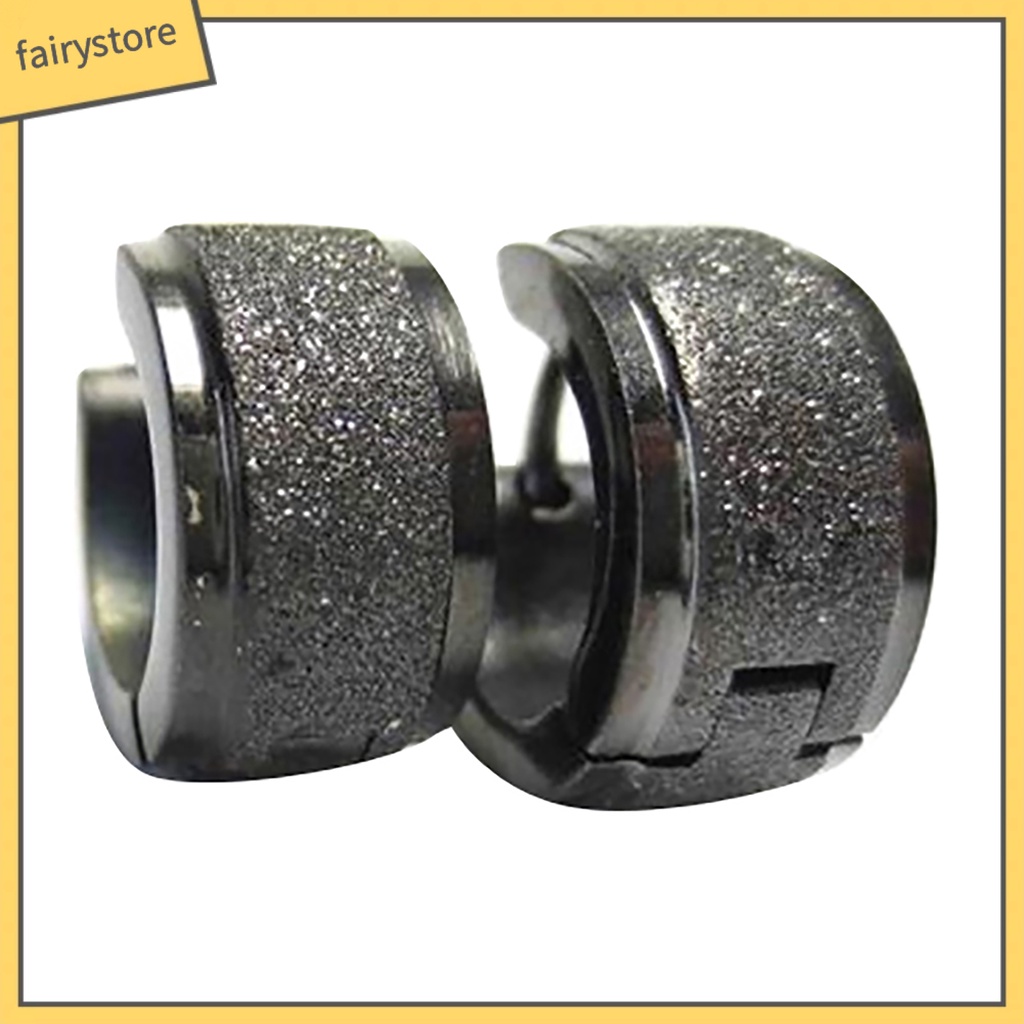 Bộ F1 Đôi Bông Tai Bằng Thép Titan Dành Cho Nam Và Nữ