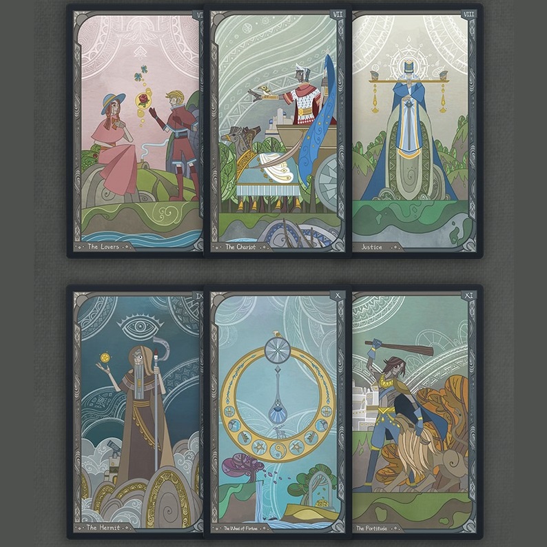 Bài Broken Mirror Tarot 5th Edition Sapphire