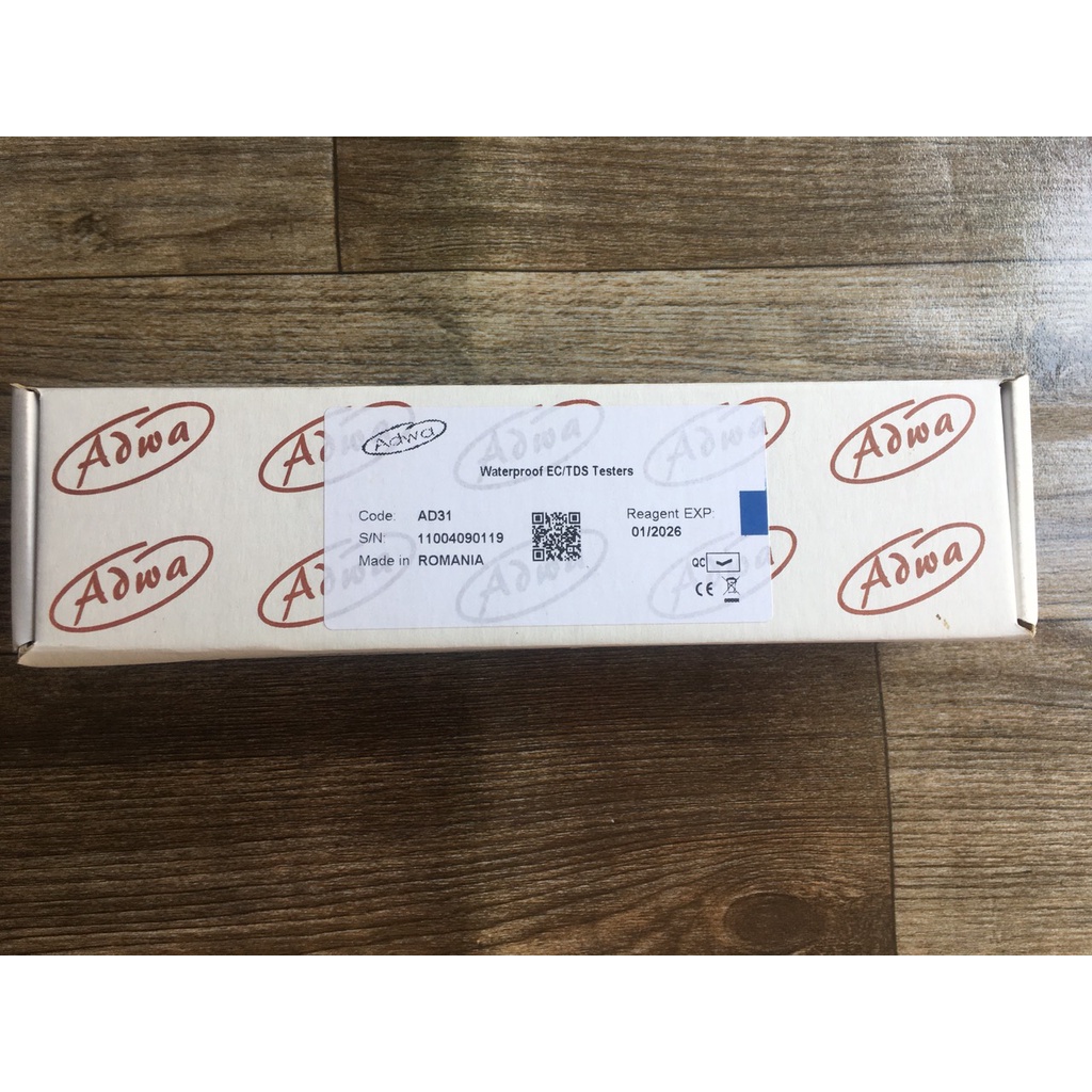 Máy đo độ dẫn EC/TDS ADWA AD31 chính hãng chống thấm nước xuất xứ Romania