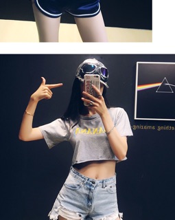 Ao thun croptop