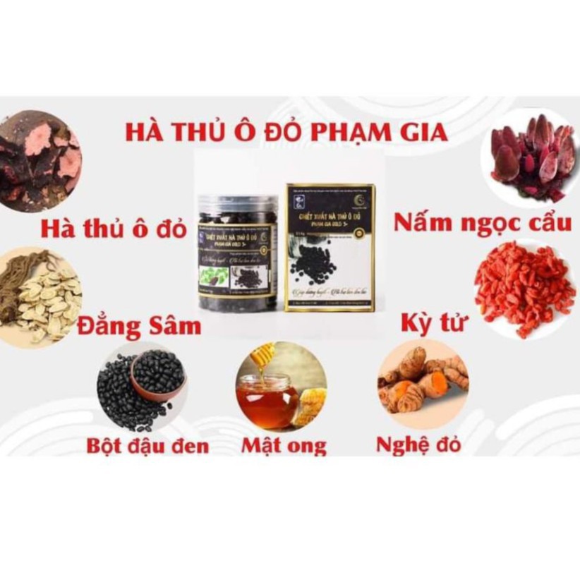 💦Hà thủ ô đỏ Phạm Gia làm đen tóc,hết rụng toc, kích thích mọc tóc,bổ thận và tăng cường sinh lý💦