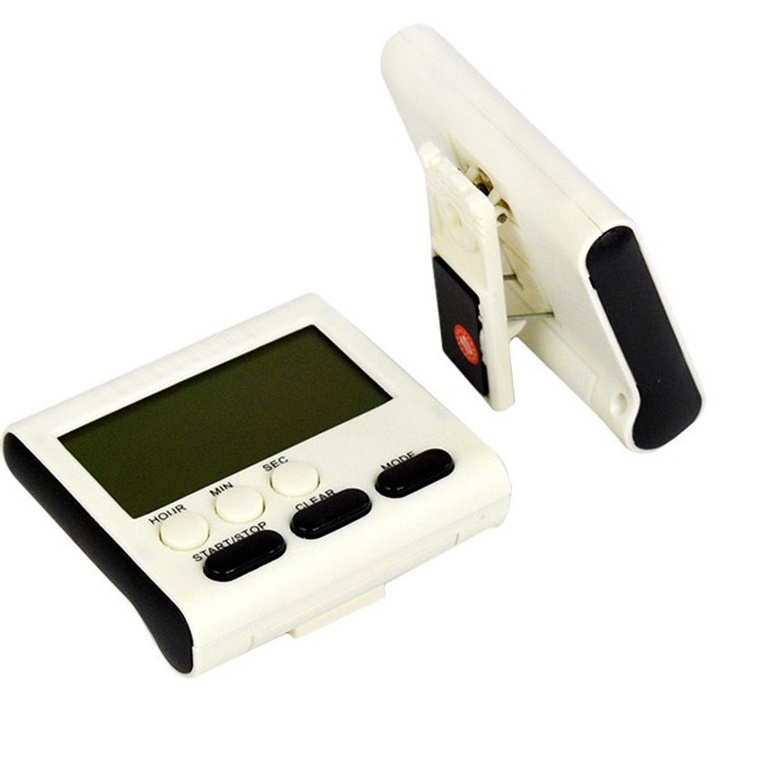 Đồng hồ bấm giờ đếm ngược mini hẹn giờ chính xác đến từng giây, giúp bạn làm chủ thời gian