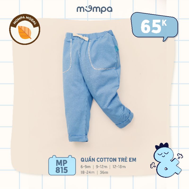 Mompa - Quần dài cho bé trai, bé gái từ 6 tháng đến 3 tuổi
