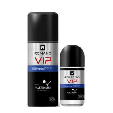 Combo 1 xịt romano vip 150g và 1 lăn romano vip 50ml