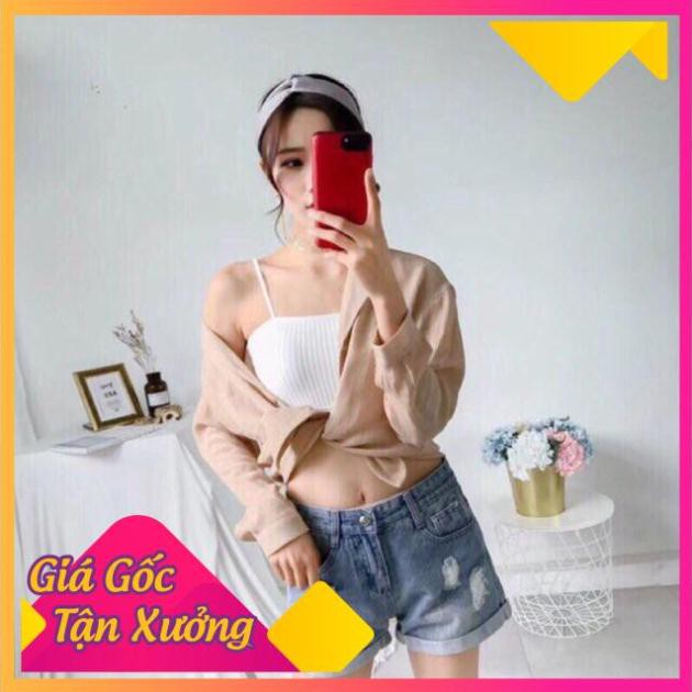 Áo Bra Thun Tăm 2 Dây mã 809 | BigBuy360 - bigbuy360.vn