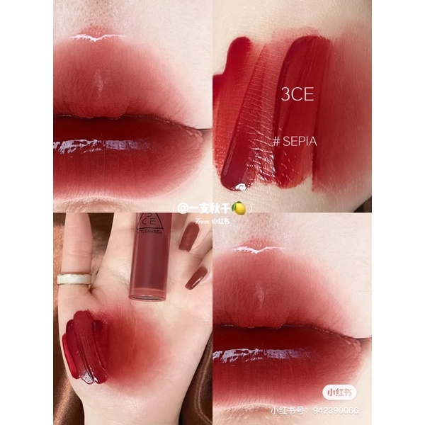 Son kem lì 3CE WATER BLUR TINT