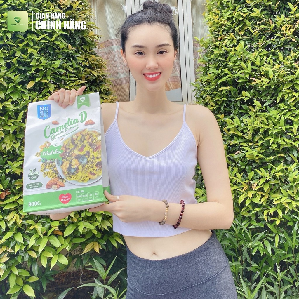 Granola giảm cân cao cấp by Camelia D, Granola siêu hạt (không đường ăn kiêng hiệu quả) | BigBuy360 - bigbuy360.vn