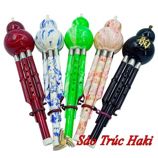 Sáo Bầu SPB7 - tặng kèm bao da và dây treo