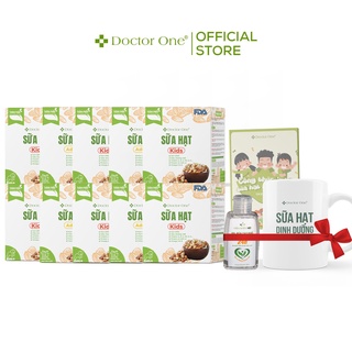 Combo 10 hộp sữa hạt doctorone 500g