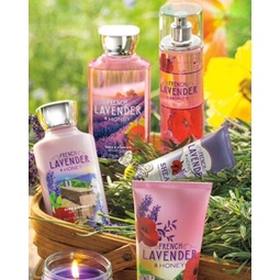 -𝐌𝐨𝐨𝐌𝐨𝐨- Xịt thơm toàn thân Bath &amp; Body Works mùi French Lavender &amp; Honey 50ml/100ml - 236ml Full Seal - New