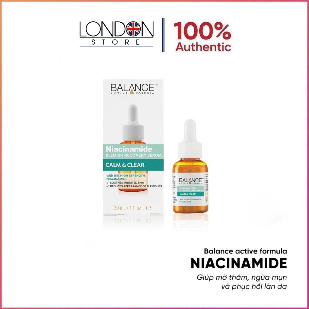 Tinh chất ngừa mụn Balance Active Formula Niacinamide Blemish Recovery