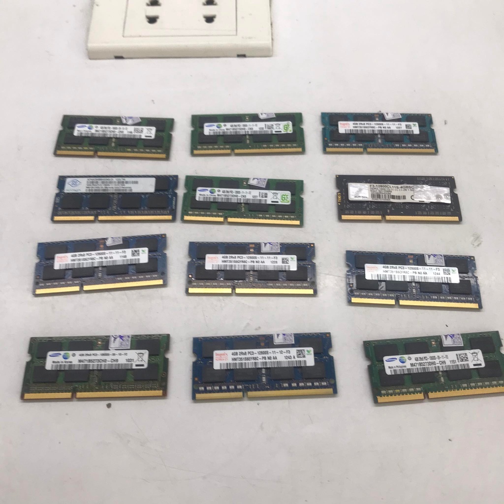Ram Laptop Samsung, Hynix, Kingston- DDR3 - 4GB - Bus 1600Mhz - PC3 12800 for notebook