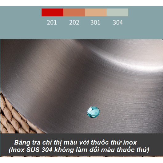 Nồi 3 lớp inox 304 (18/10) hình côn độc đáo hàng nội địa Trung Quốc có thể mua kèm vỉ hấp siêu chất tiện dụng