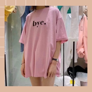 Ao phông dáng rộng Bye